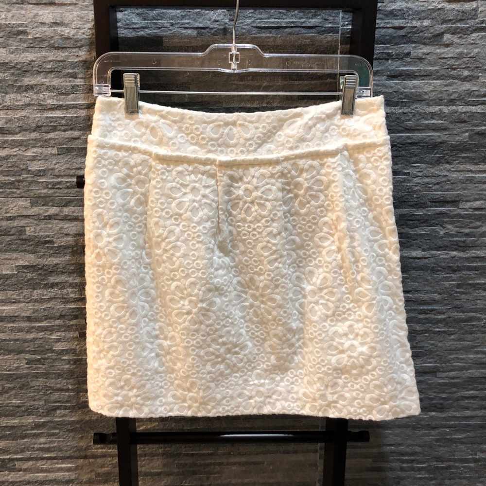 NWT Loft Eyelet Mini Skirt